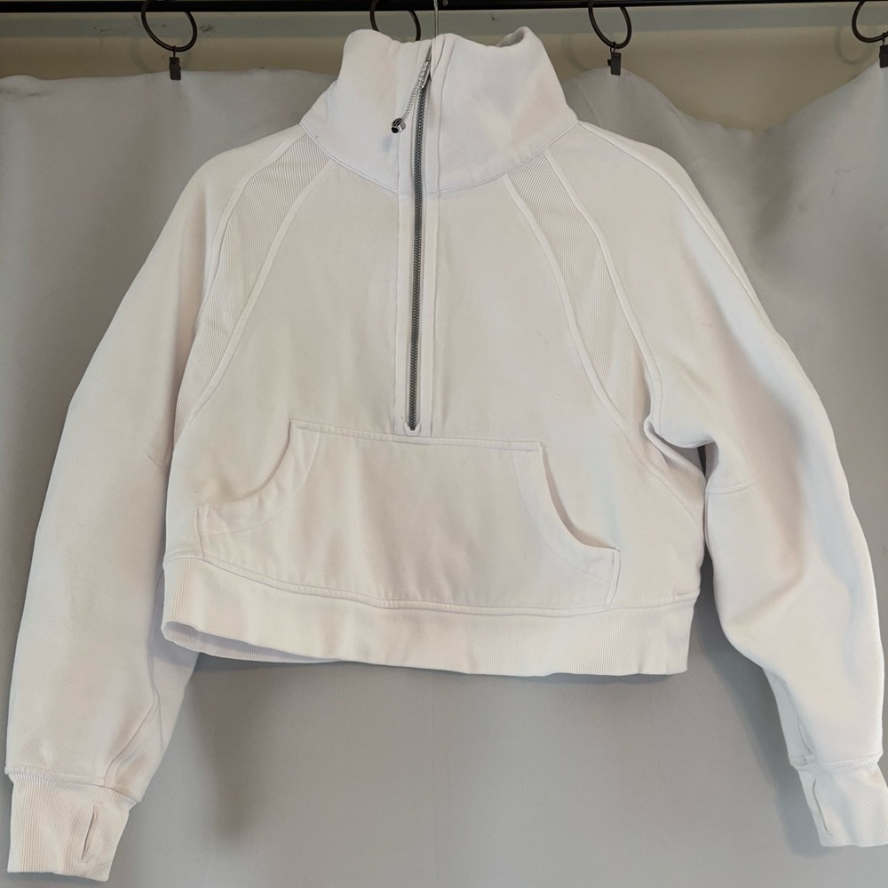 Scuba Oversized Funnel-Neck Half Zip